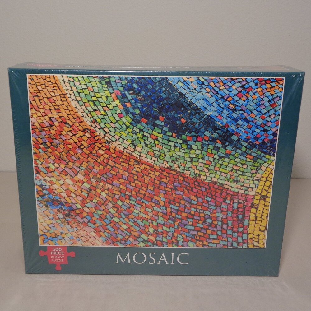 MOSAIC by Willow Creek Press / New 500 Piece Jigsaw Puzzle